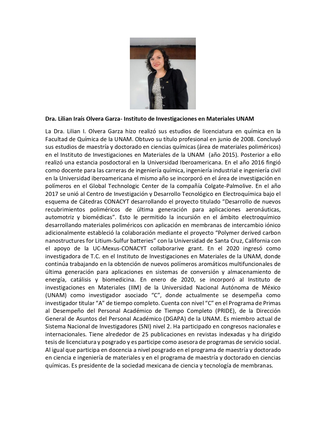 Semblanza Ponente 28